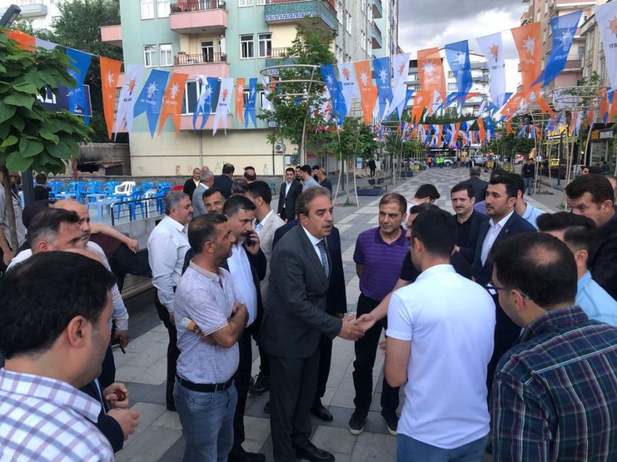 Milletvekili adayı Sevgili’den  Batman Milletvekili Nasıroğlu’na  hayırlı olsun ziyareti