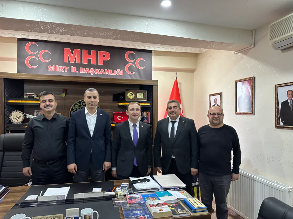 Vali Yardımcısı Mutlu , İl Başkanı Tükenmez’i Ziyaret Etti