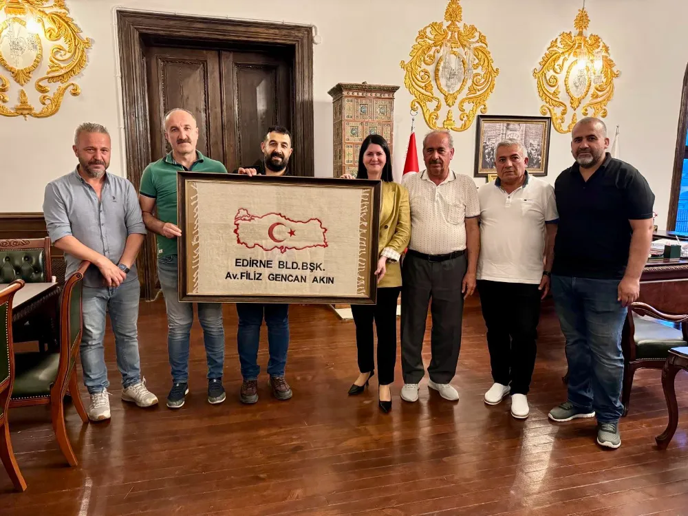 Edirne Siirtliler Yardımlaşma ve Dayanışma Derneği Başkanı ve Yönetimi, Edirne Belediye Başkanı