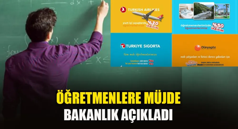 Öğretmenlere  Bakanlıktan %20 İndirim