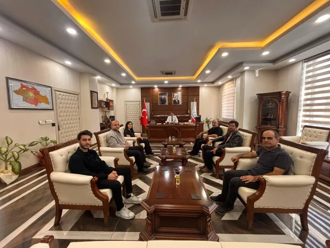 Türkiye Satranç Federasyonu’ndan Baykan Kaymakamına Nezaket Ziyareti