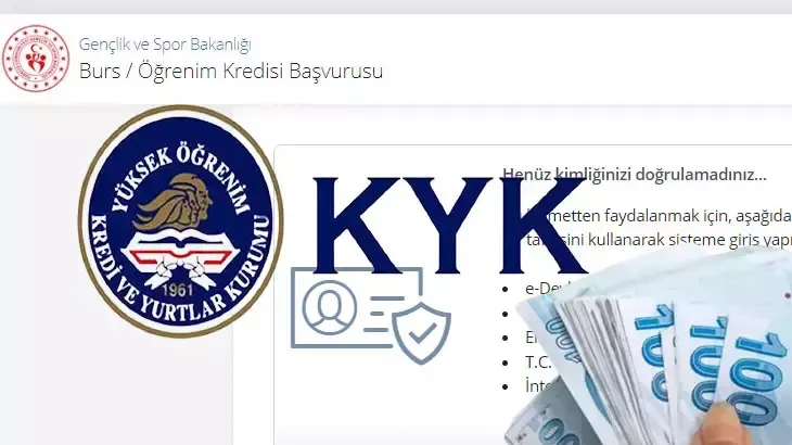 2025-2026 KYK Burs ve Kredi Başvuruları e-Devlet’te Başladı
