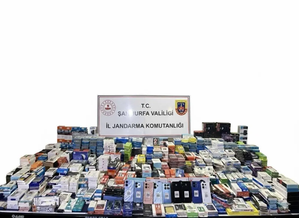 Şanlıurfa’da 9 adet gümrük kaçağı cep telefonu ele geçirildi 