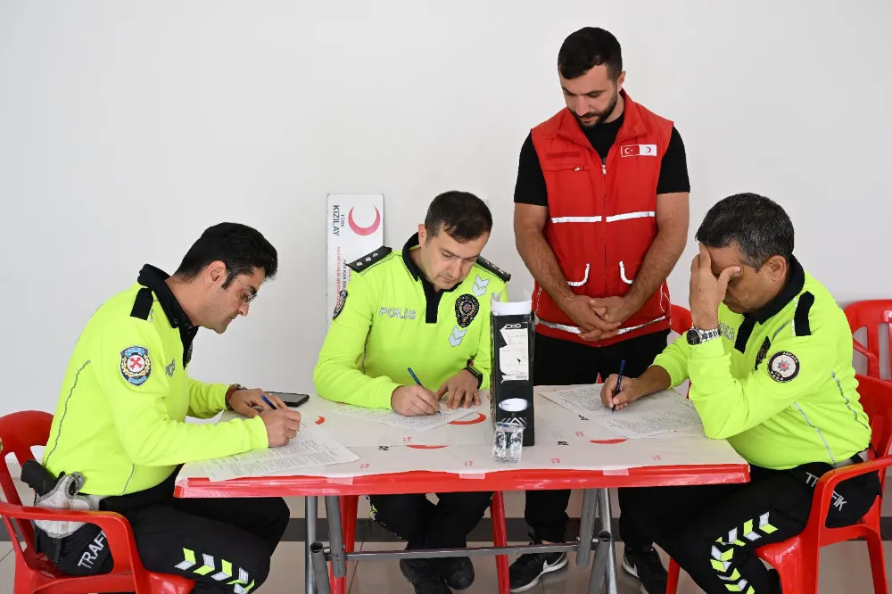 Siirt İl Emniyet Müdürlüğü’nde Örnek Kan Bağışı Kampanyası