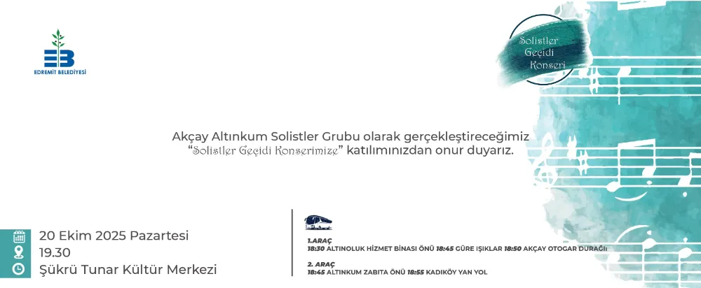 Edremit’te Siirtli Hemşerimizden Müzik Ziyafeti: “Solistler Geçidi Konseri”