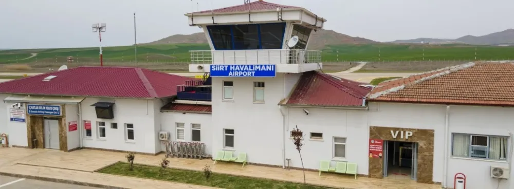 Siirt Havalimanı Yeni Terminal İnşaatı Nedeniyle Geçici Olarak Uçuşlara Kapatıldı