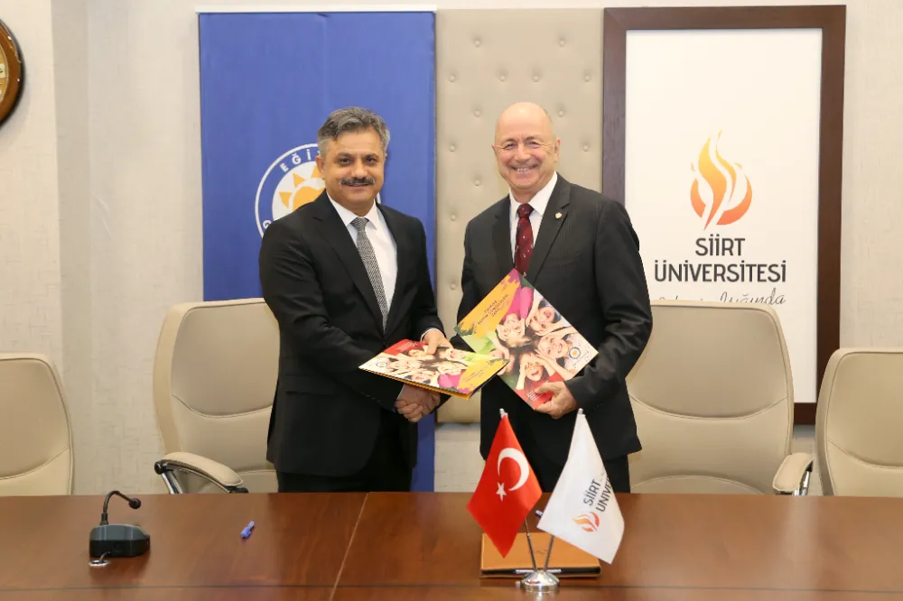 Siirt Üniversitesi ile TEGV Arasında Gönüllülük İş Birliği Protokolü İmzalandı