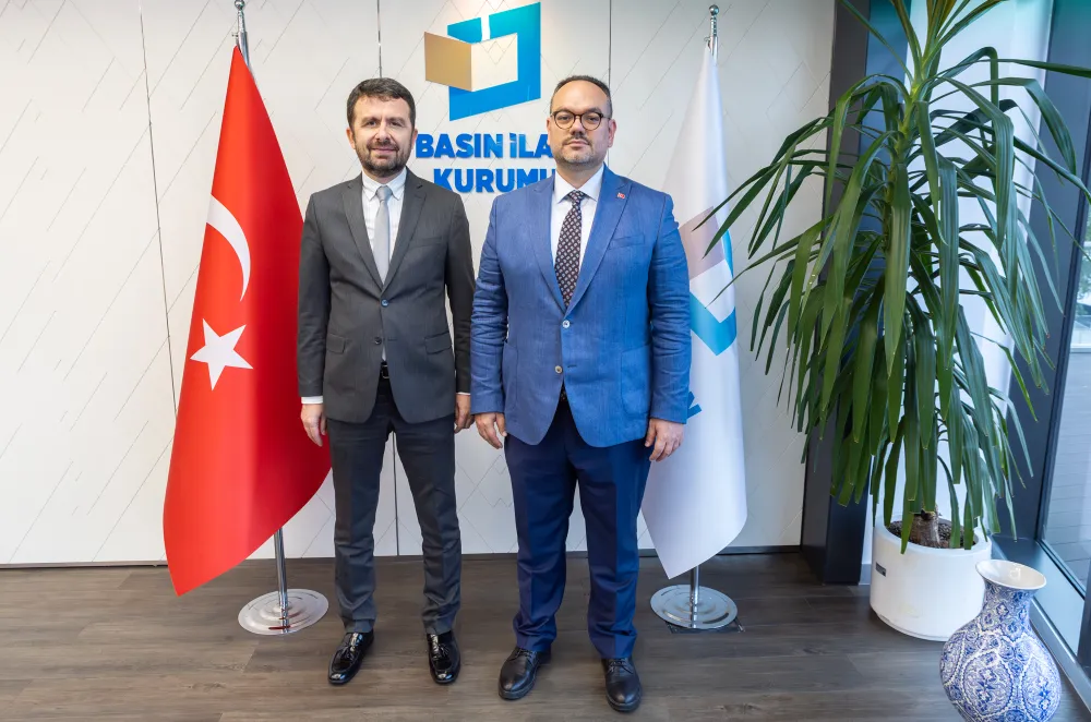 Cumhurbaşkanlığı İletişim Başkan Yardımcısı İlhami Giray Şahin’den Basın İlan Kurumu’na Ziyaret