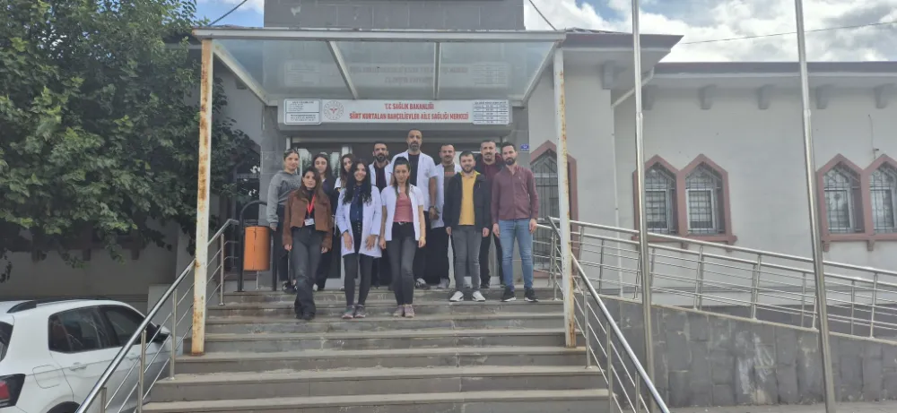 Siirt Kurtalan’da Aile Sağlığı Merkezleri Denetimden Geçti