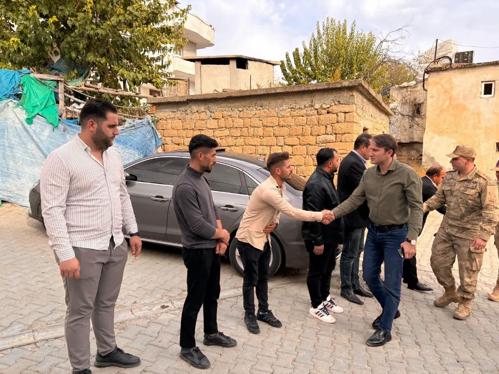Siirt Baykan Kaymakamı Özcan, Atabağ Beldesi’nde Baştuğ Ailesine Taziye Ziyaretinde Bulundu