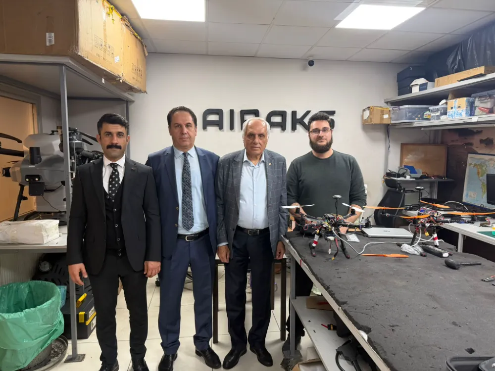 Siirt Vakfı Ankara Başkanı Afif Demirkıran’dan AİRAKS Teknoloji’ye Ziyaret