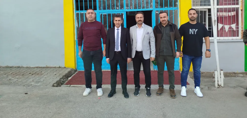 Siirt Baykan Milli Eğitim Müdürü Vahap Gülmez’den Yarımca Ortaokuluna Ziyaret