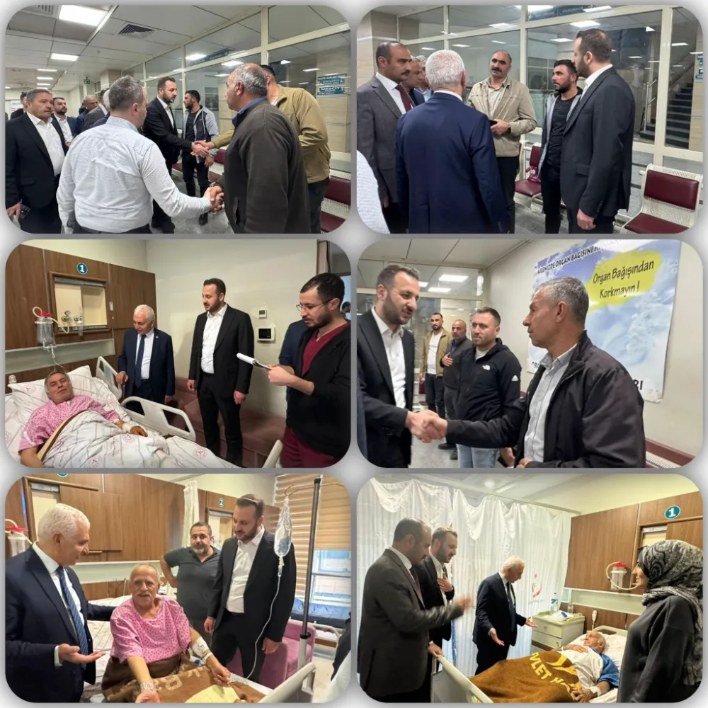 AK Parti Heyetinden Siirt Eğitim ve Araştırma Hastanesi