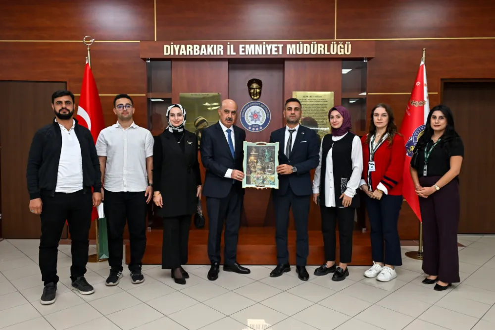 Diyarbakır Yeşilay’dan Emniyet Müdürü Nurettin Gökduman’a Anlamlı Ziyaret