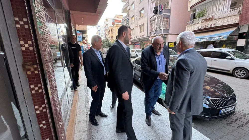 AK Parti Siirt Heyetinden Esnaf Ziyaretleri: “Esnafımız Bu Şehrin Bereketidir”