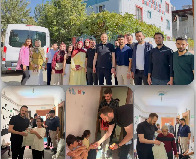 AK Parti Siirt İl Gençlik Kolları’ndan Anlamlı Ziyaret