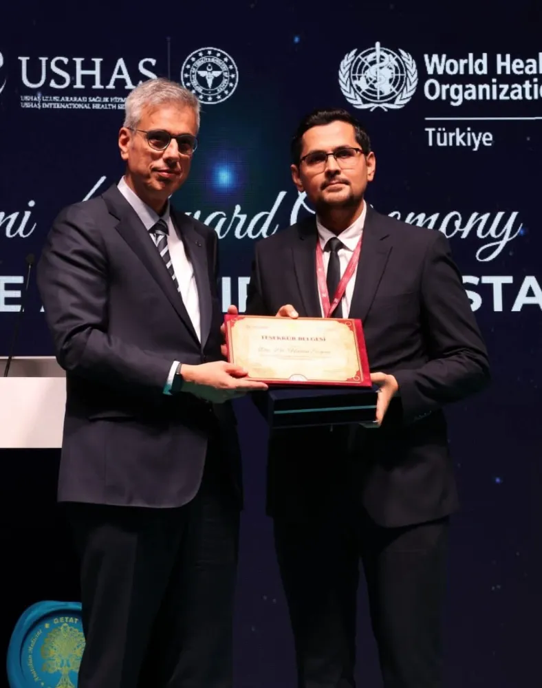 Sağlıkta Siirt Gururu: Doç. Dr. Hasan Ergenç’e Bakanlıktan Başarı Plaketi