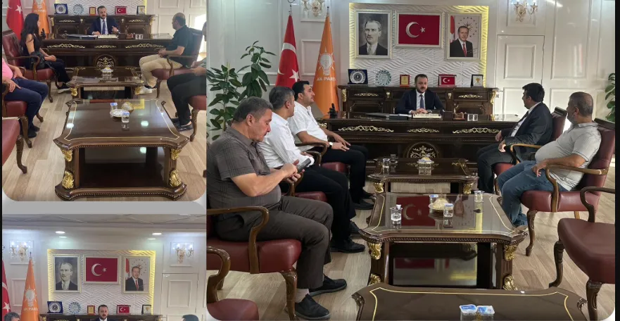 AK Parti Siirt İl Başkanlığı’nda Hemşehrilerle Buluşma Devam Ediyor