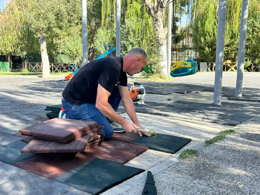 Siirt Kurtalan Belediyesi’nden Parklara Modern Dokunuş