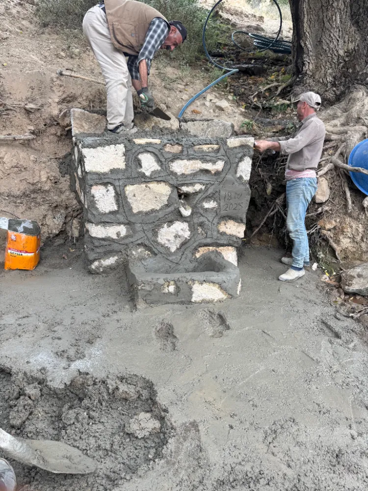 Siirt Eruh’ta Cevizlik (Gere) Mevkiinde Yeni Mesire Alanı Çalışmaları Sürüyor