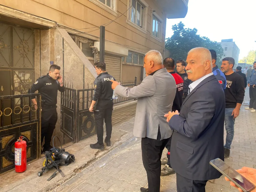 Siirt Kurtalan’da 6. Katta Korkutan Yangın! Ekipler Alevleri Zamanında Kontrol Altına Aldı