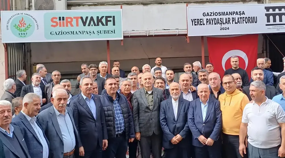 Gaziosmanpaşa’da Anlamlı Buluşma: Siirt Vakfı ve Yerel Paydaşlar Platformu Bir Araya Geldi