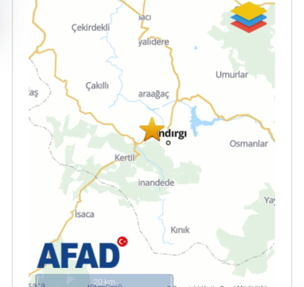 SON DAKİKA : “4.7 BÜYÜKLÜĞÜNDE DEPREM” SINDIRGI ARKA ARKAYA SALLANMAYA DEVAM EDİYOR