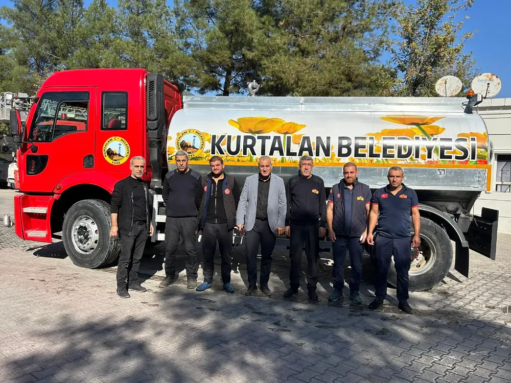 Kurtalan Belediyesi’nden Örnek Modernizasyon Hamlesi: Eski Tanker Yeni Görevinde! 
