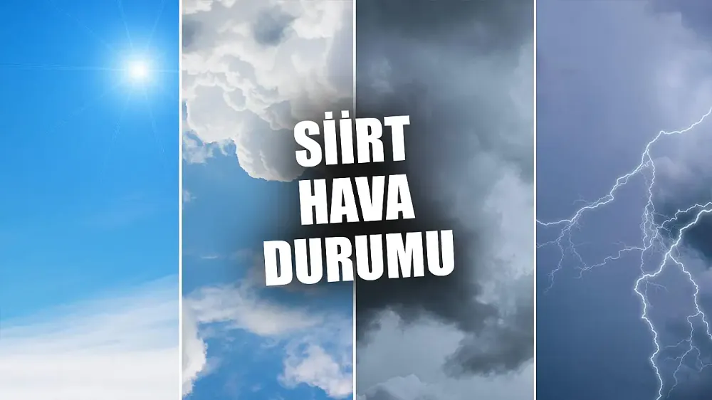 Siirt’te Bugün Hava Nasıl Olacak? (2 Kasım 2025 Pazar)