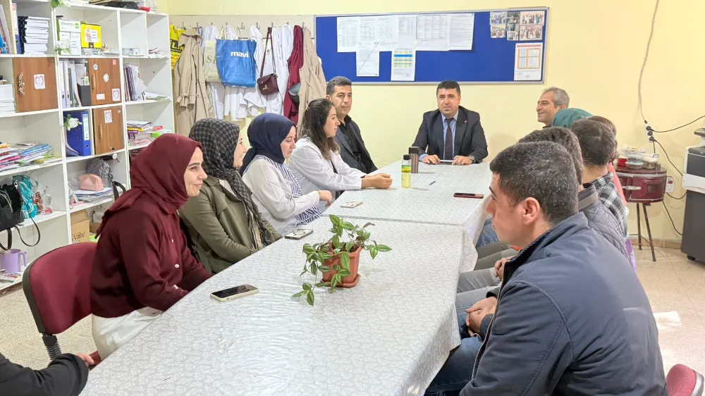 Siirt Kurtalan Milli Eğitim Müdürü Polat’tan Köy Okullarına Ziyaret