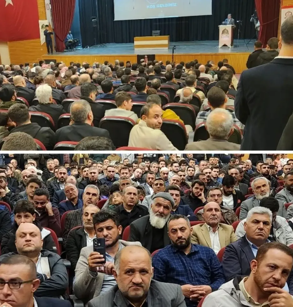 Siirt’te “Aydınlık Şehir Gazze” Konferansı Yoğun İlgi Gördü