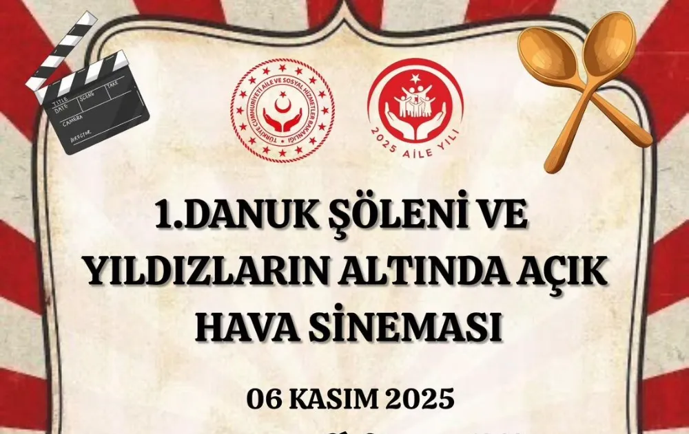 Siirt’te Keyifli Etkinlik: 1. Danuk Şöleni ve Yıldızların Altında Açık Hava Sineması!