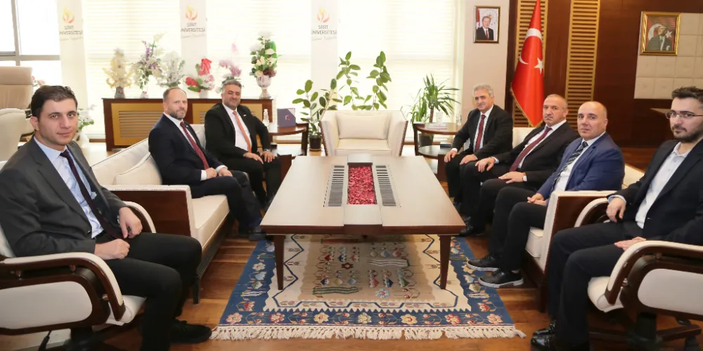 Türk Patent ve Marka Kurumu Başkanı Prof. Dr. Zeki Durak, Siirt Üniversitesi’nde Ağırlandı