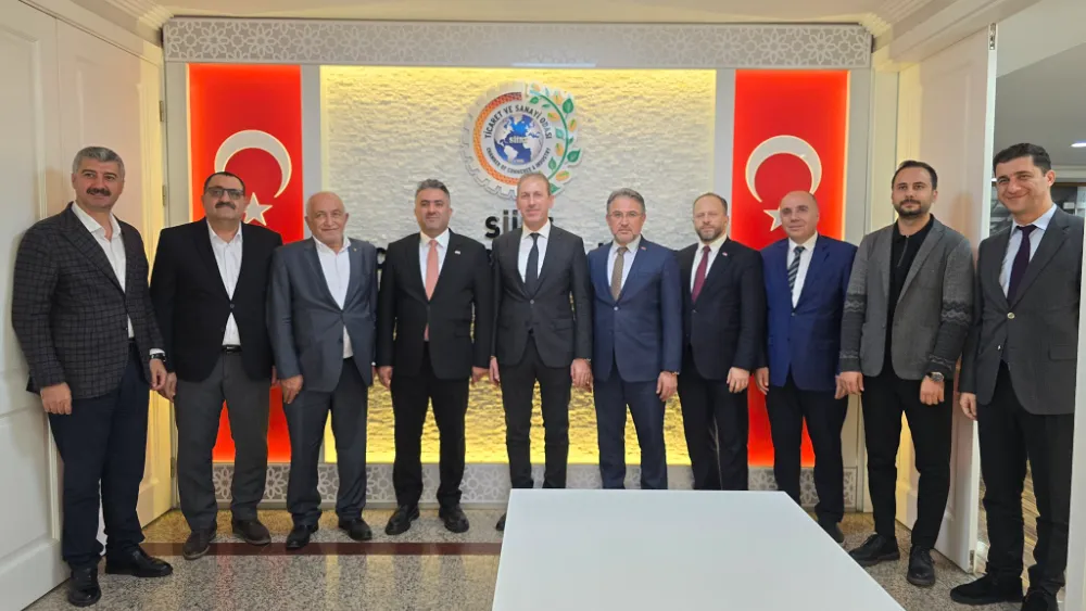 Türk Patent Başkanı Zeki Durak’tan Siirt TSO’ya Ziyaret