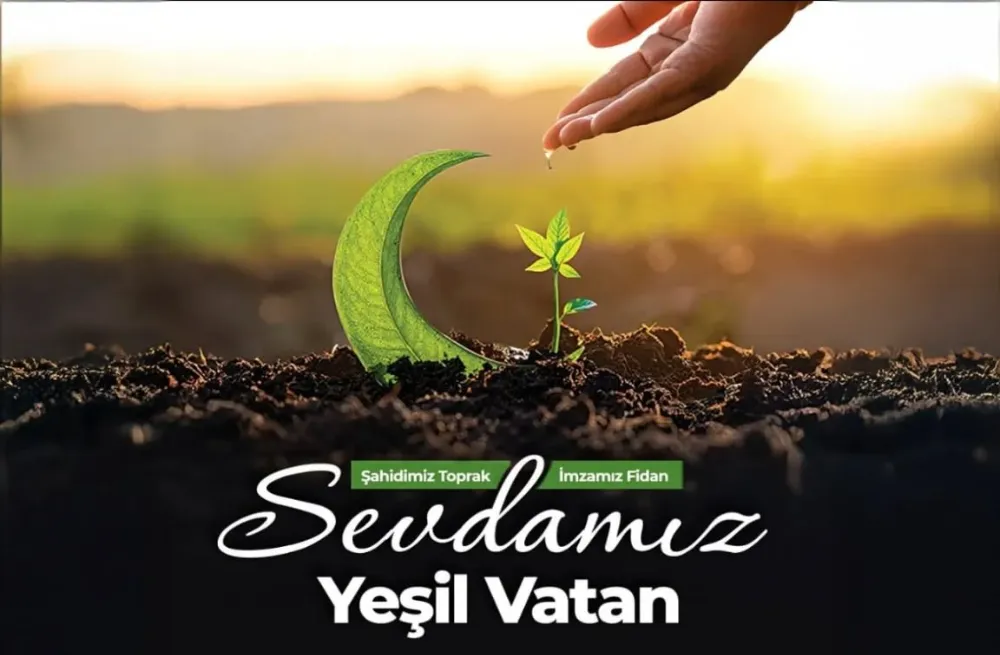 “Siirt’te Fidanlar Geleceğe Nefes Olacak: Sevdamız Yeşil Vatan!”