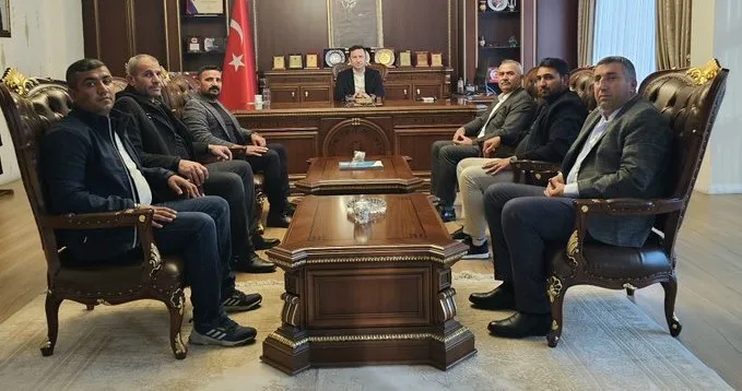 Siirt Pervari Kaymakamı Ahmet Gülderen’e MHP Heyetinden Ziyaret