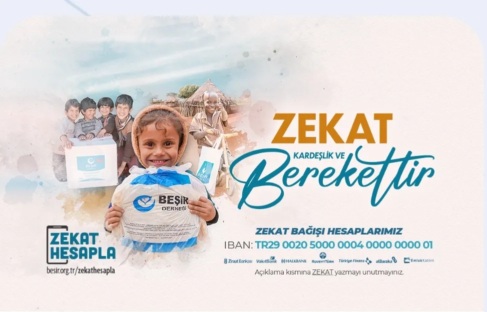 Beşir Derneği’nden Türkiye Genelinde Zekât ve Yardım Seferberliği: On Binlerce Aileye Düzenli Destek