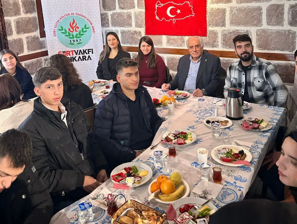Siirt Vakfı Ankara Şubesi Çatısı Altında Eruh’un Gençleri Bir Araya Geldi