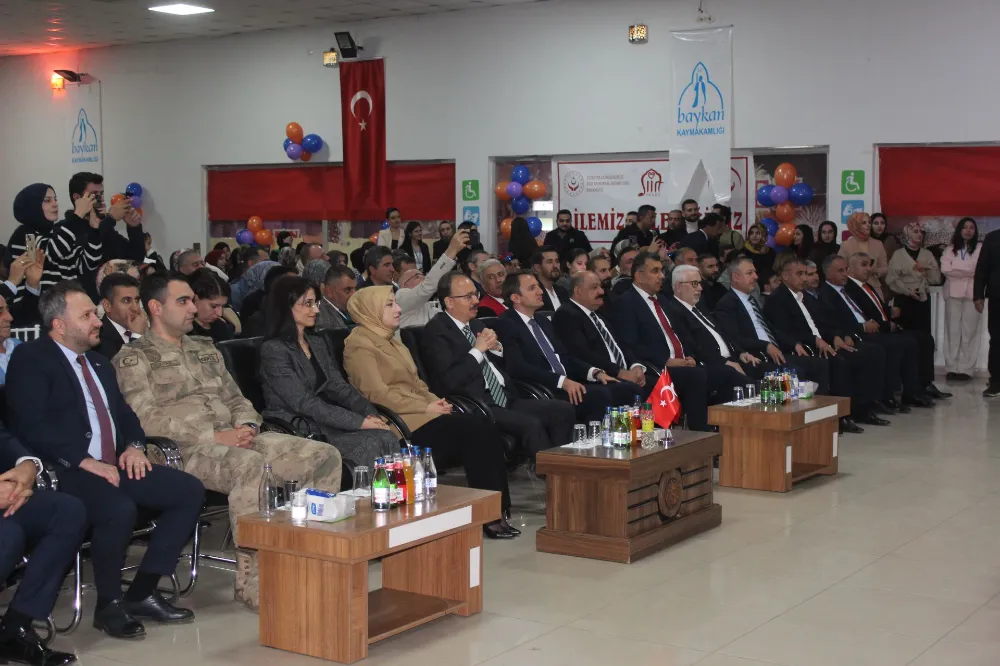 SİİRT BAYKAN’DA 3 ARALIK DÜNYA ENGELLİLER GÜNÜ’NDE DUYGU DOLU VE UMUT VEREN PROGRAM