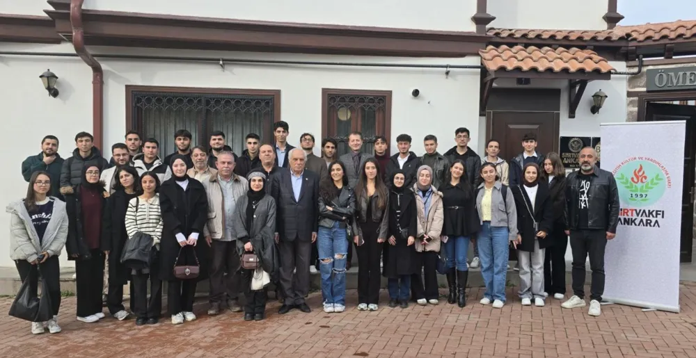 Siirt Vakfı Ankara Şubesi, Üniversiteli Gençler İçin Yeni Bir Dönem Başlattı
