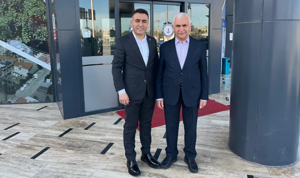 Siirt Milletvekili Gül, Yalova Tavşanlı Belediye Başkanı ile Görüştü