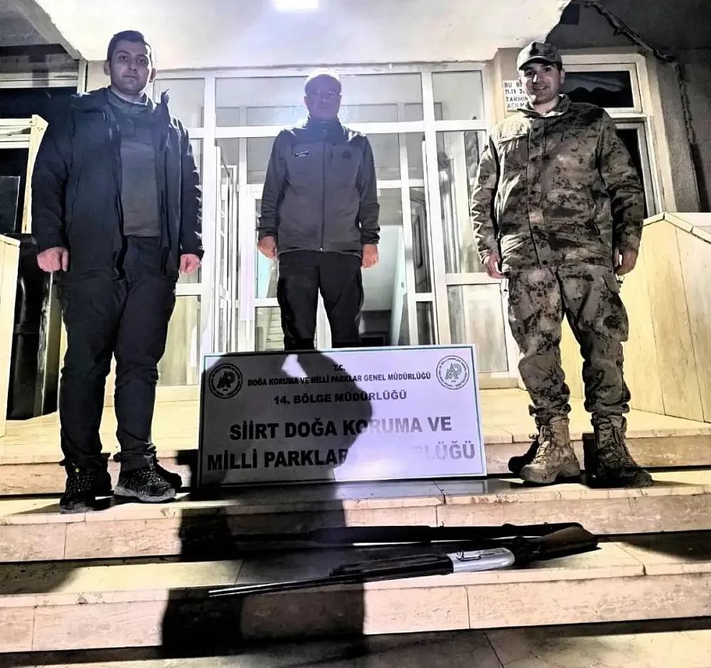 Siirt’te Kaçak Avcılara Ağır Ceza: 15 Bin TL Para Cezası