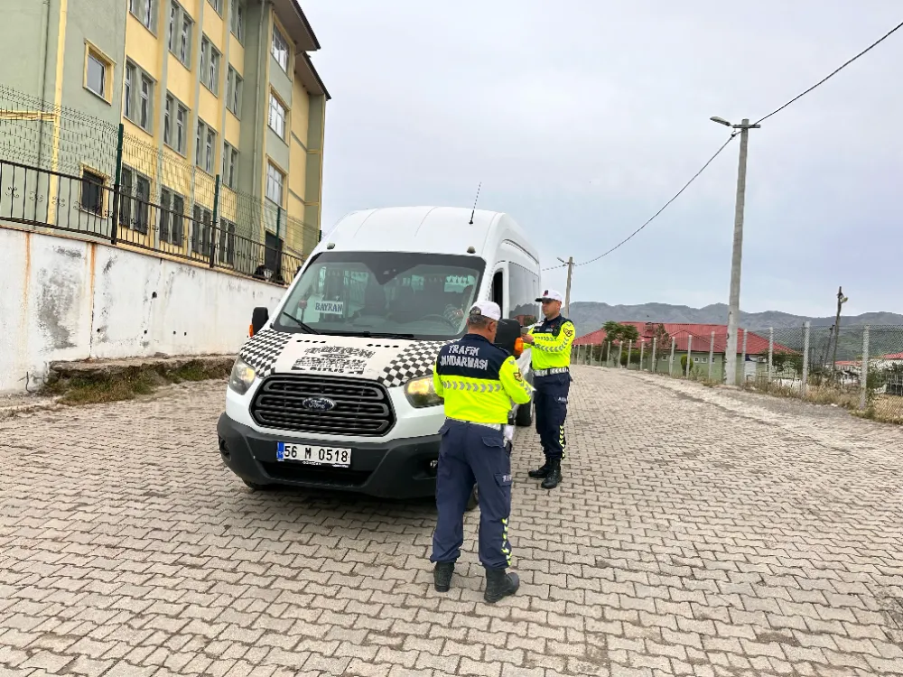 Baykan’da Okul Servislerine Sıkı Denetim: Öğrencilerin Güvenliği Ön Planda