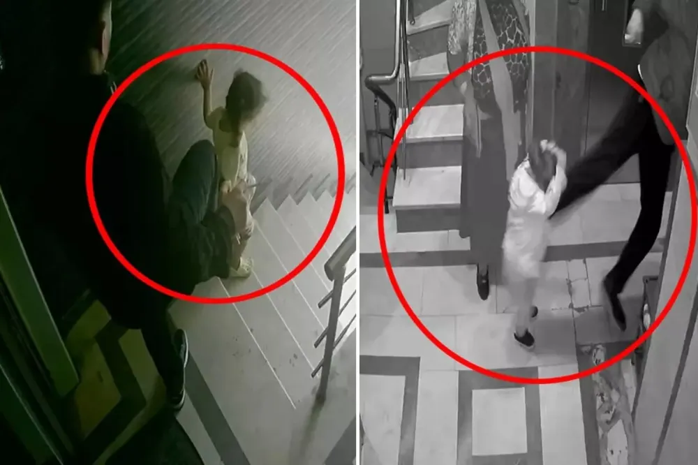 Böyle baba olmaz olsun! Görüntüyü izleyenler dehşete düştü