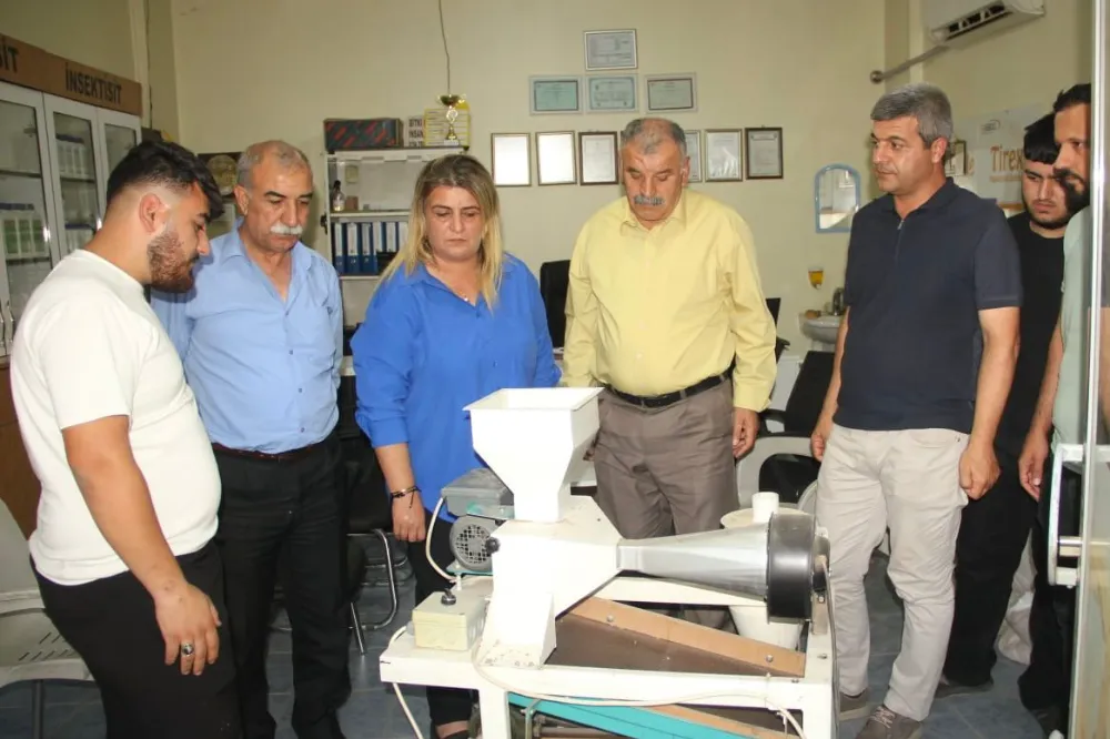 Kurtalan Belediye Eş Başkanlardan Zahirecilere ziyaret