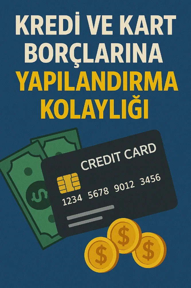 Kredi ve Kart Borçlarına Yapılandırma Kolaylığı