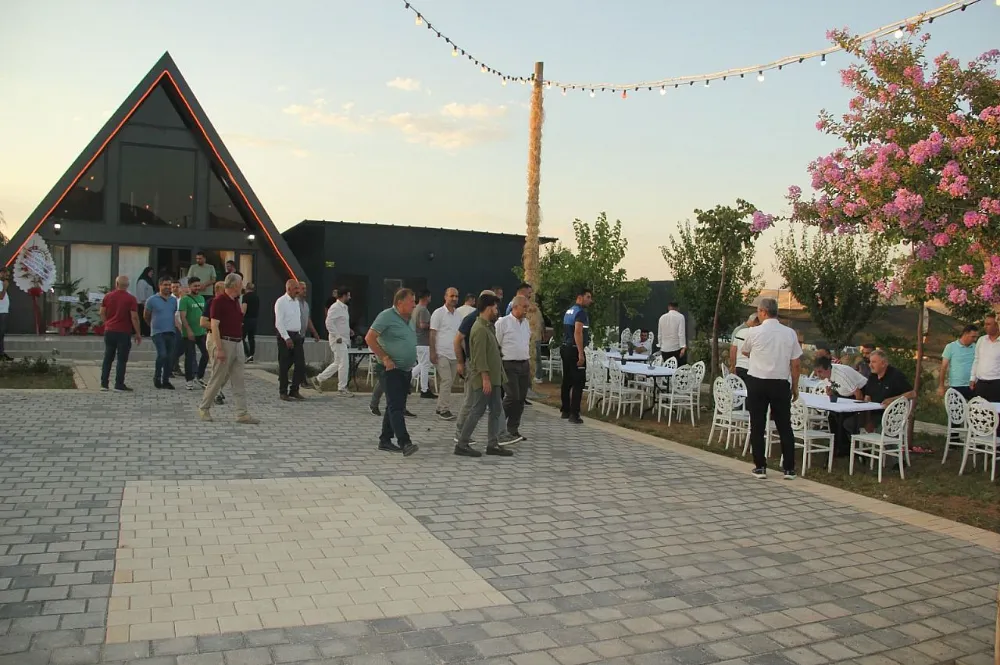 Kurtalan’da Apaydın Açık Hava Organizasyon Evi Hizmete Girdi