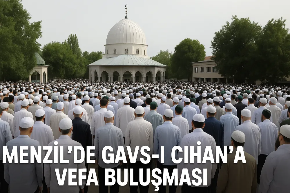 Menzil’de Gönüller Birleşti: Gavs-ı Cihan Seyyid Abdülbaki Elhüseyni Binlerce Seveniyle Dualarla Yâd Edildi