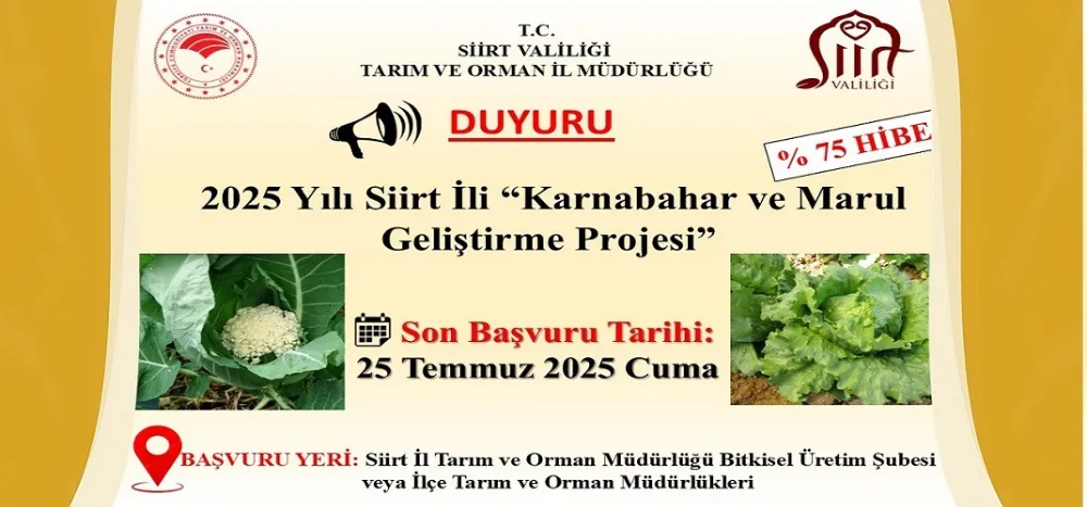 Toprağı Olan Kaçırmasın! Siirt