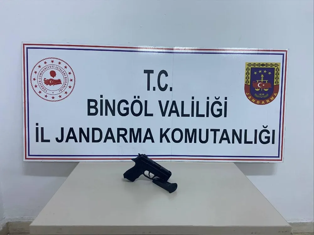 Bingöl’de Jandarma Operasyonunda Ruhsatsız Silahlar Ele Geçirildi